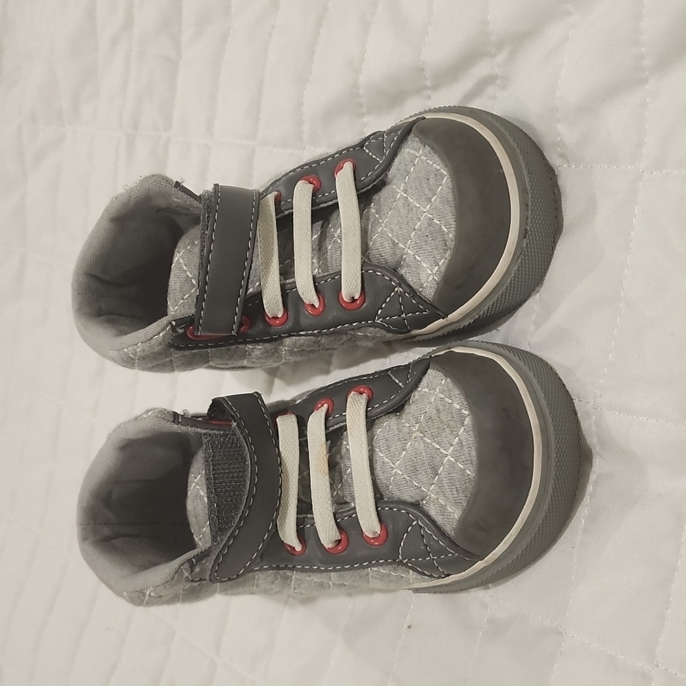 See Kai Run high top sneakers